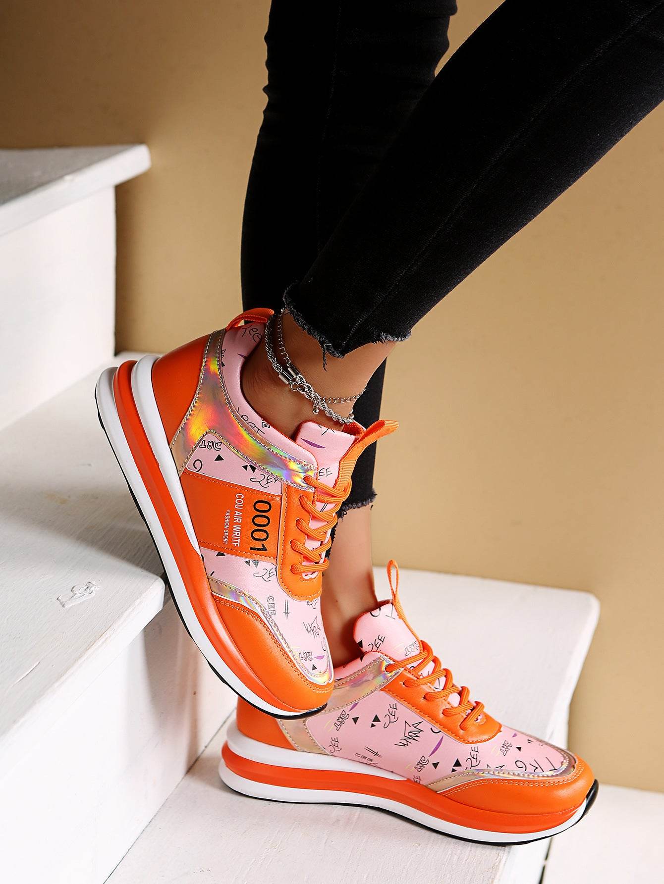 Match Color Spot Adhesive Rubber Round Head Sports Shoes - MYLUXURY LANE ENTERPRISE