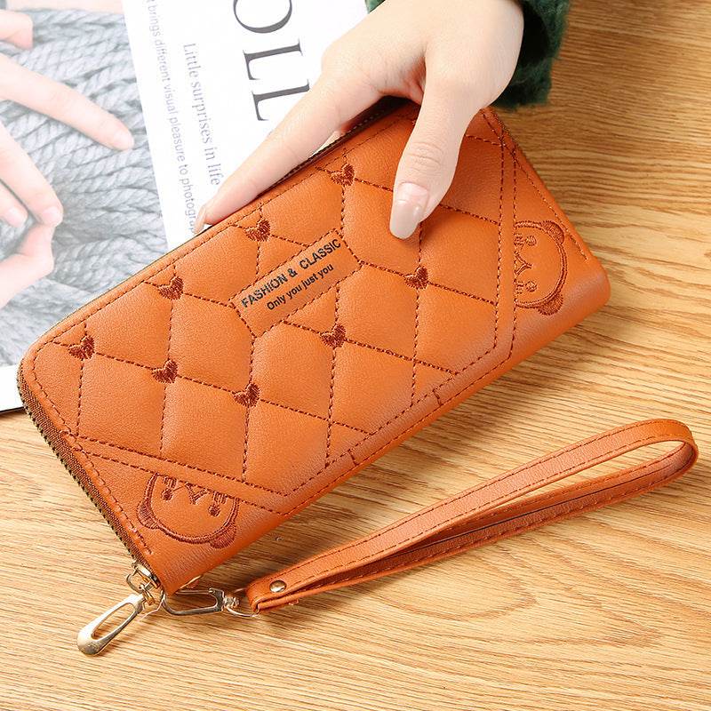 Women's Wallet Long Fashion Single Zipper - MYLUXURY LANE ENTERPRISE