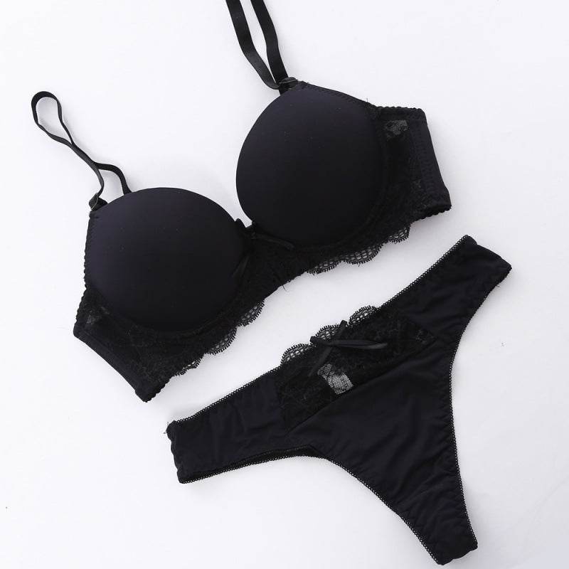 European And American Comfortable Push Up Bra Set - MYLUXURY LANE ENTERPRISE