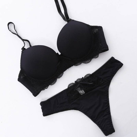 European And American Comfortable Push Up Bra Set - MYLUXURY LANE ENTERPRISE