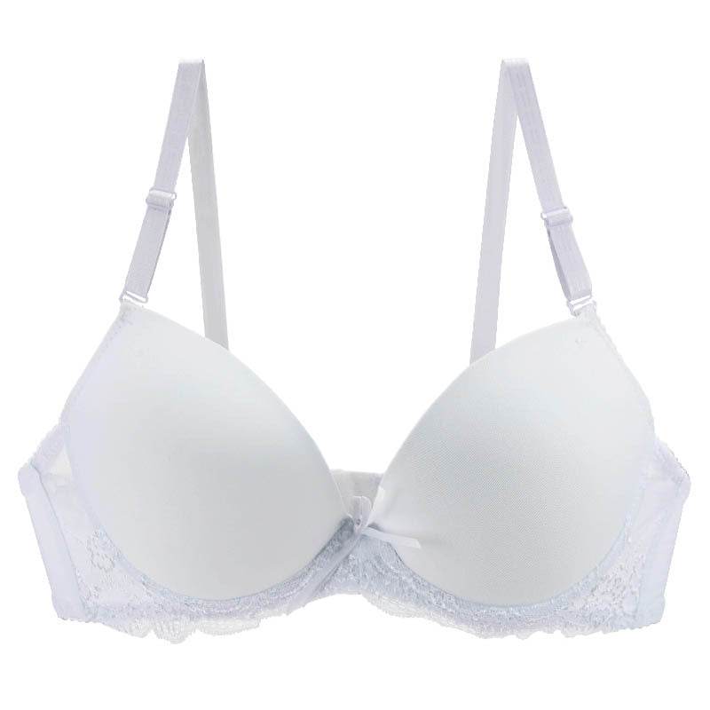 Plus Size Glossy Surface Without A Scratch Women's Underwear Gathering Bra - MYLUXURY LANE ENTERPRISE