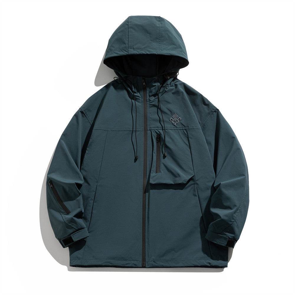 American Functional Shell Jacket Men's Spring And Autumn Mountain Style - MYLUXURY LANE ENTERPRISE