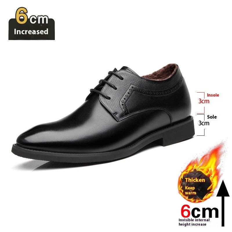 Business Formal Wear Leather Shoes Men's Pointed Casual Shoes - MYLUXURY LANE ENTERPRISE