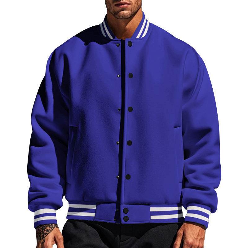 Stand Collar Button Men's Baseball Uniform Flying - MYLUXURY LANE ENTERPRISE