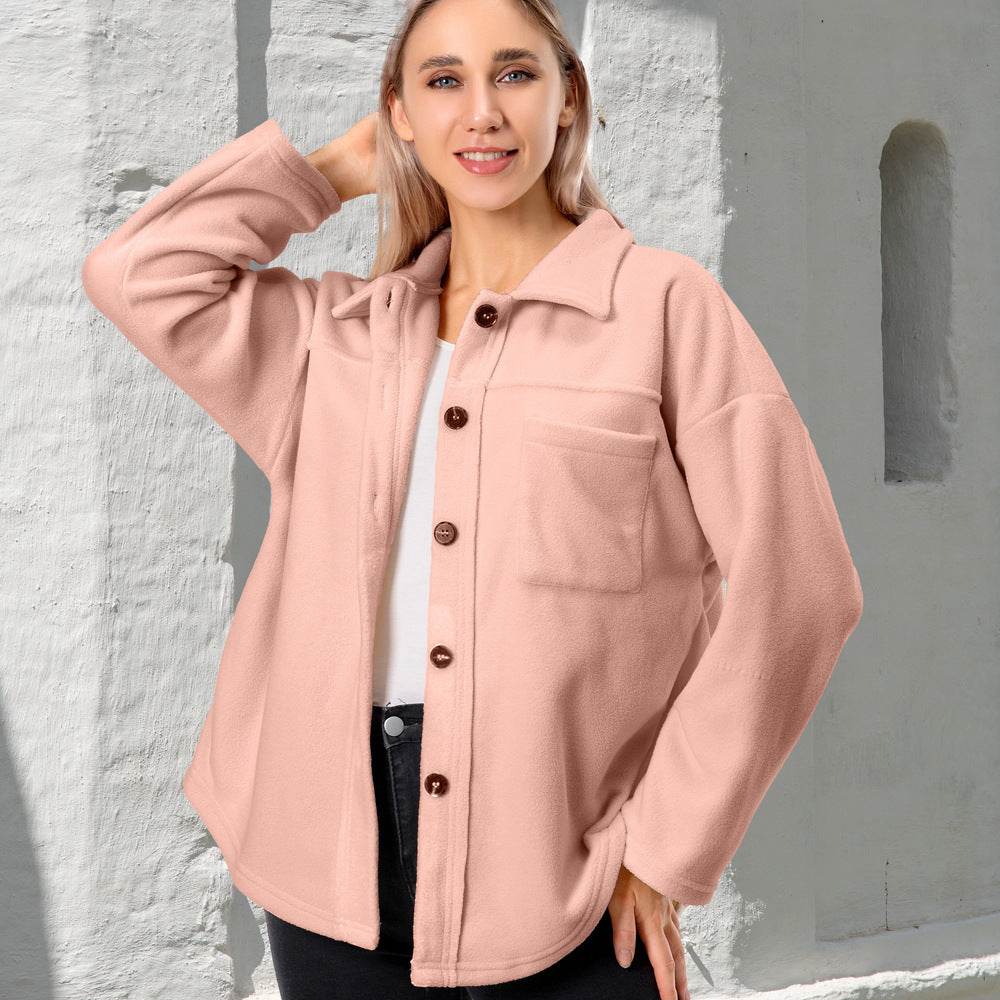 Autumn And Winter Plush Hoodie Women's Jacket - MYLUXURY LANE ENTERPRISE
