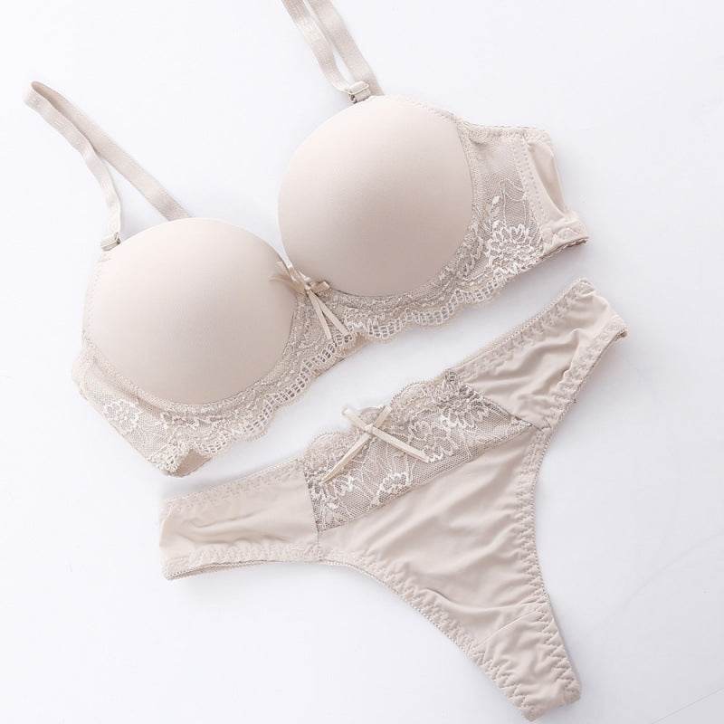 European And American Comfortable Push Up Bra Set - MYLUXURY LANE ENTERPRISE