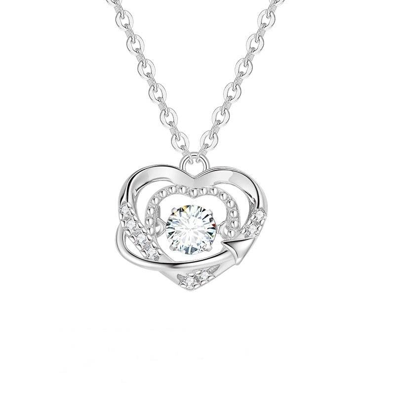 Heart Necklace S925 Sterling Silver - MYLUXURY LANE ENTERPRISE