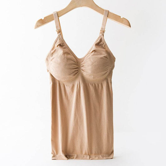 Nursing Bra Underwear Postpartum Belly Shaping Sling Nursing Vest - MYLUXURY LANE ENTERPRISE