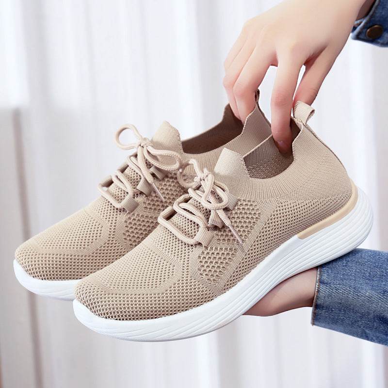 Sneaker Mesh Flying Breathable Comfortable Casual Shoes - MYLUXURY LANE ENTERPRISE