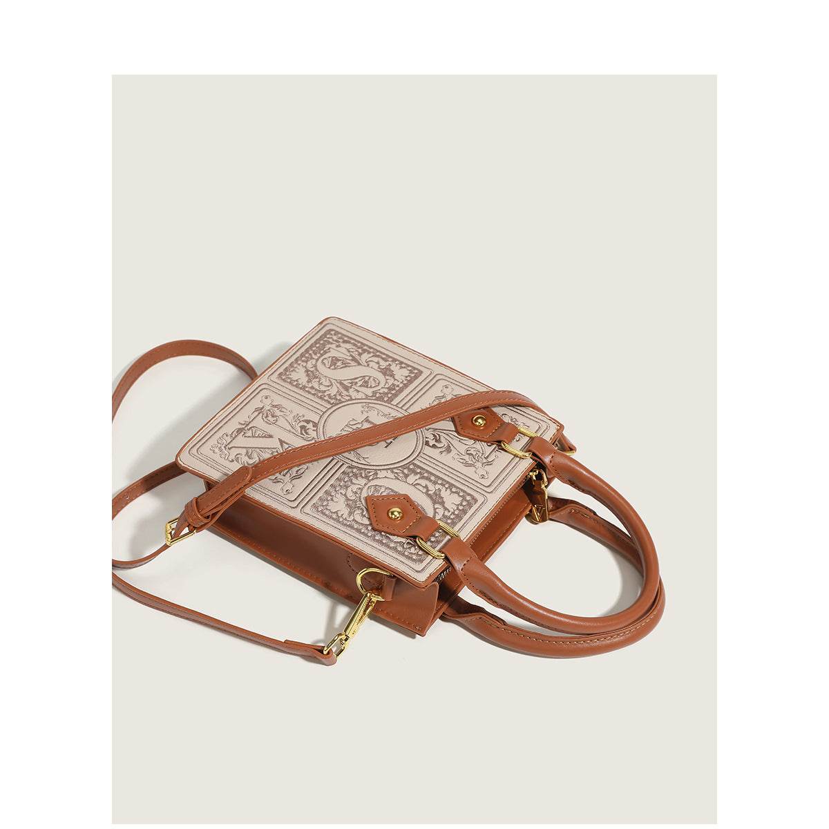 Early Autumn Popular Embroidered Portable Small Square Messenger Bag - MYLUXURY LANE ENTERPRISE