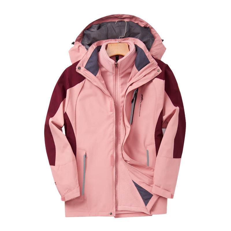 Men's Shell Jacket Detachable Ski Suit Women's Overalls - MYLUXURY LANE ENTERPRISE
