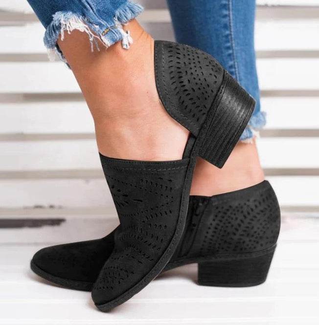 Large Size Vulnerability Breathable Women's High-heeled Sandal - MYLUXURY LANE ENTERPRISE