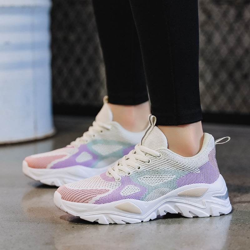 Breathable Platform Sports Casual Shoes - MYLUXURY LANE ENTERPRISE