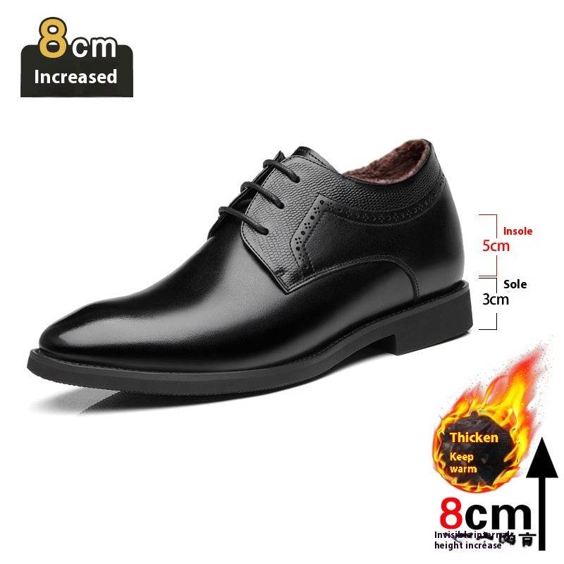 Business Formal Wear Leather Shoes Men's Pointed Casual Shoes - MYLUXURY LANE ENTERPRISE