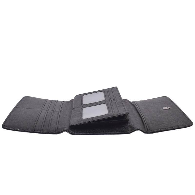 Geometric Rhombus Silicone Long Tri-fold Mobile Phone Wallet - MYLUXURY LANE ENTERPRISE