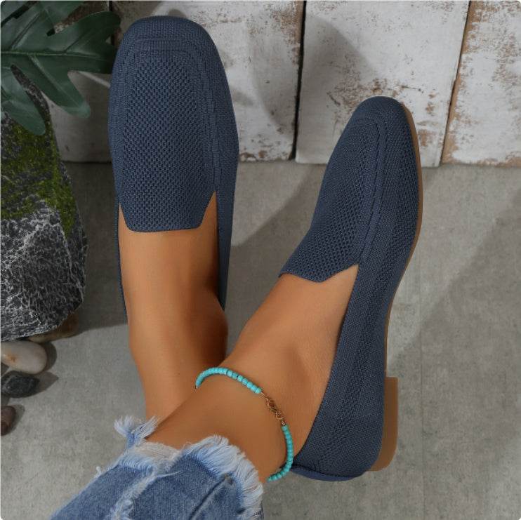 Women's Plus Size Round Toe Flat Bottom Casual Shoes - MYLUXURY LANE ENTERPRISE