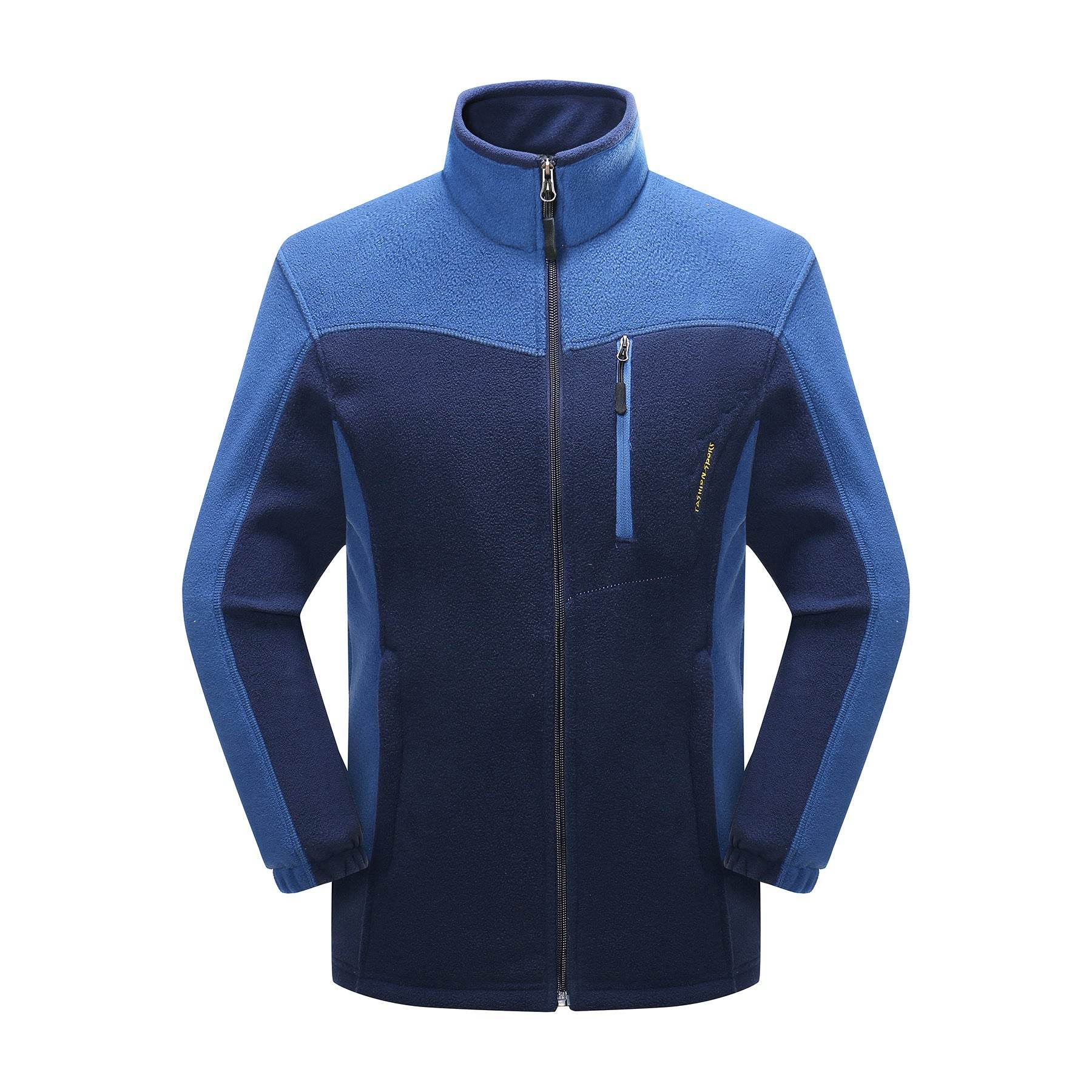 Cross-border Sources Of New Polar Fleece Warm Fleece Couple Cardigan Contrast - MYLUXURY LANE ENTERPRISE