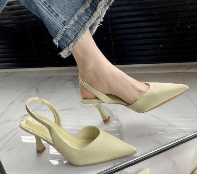 Closed Toe Back Strap Solid Color Women's Shoes Sandals - MYLUXURY LANE ENTERPRISE