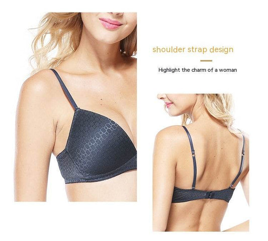 No Steel Ring Lace Bra Set No Trace - MYLUXURY LANE ENTERPRISE