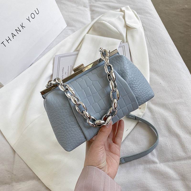 Stone Pattern Small Square Bag - MYLUXURY LANE ENTERPRISE