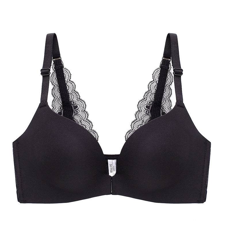 Lace-up front bra without lace - MYLUXURY LANE ENTERPRISE