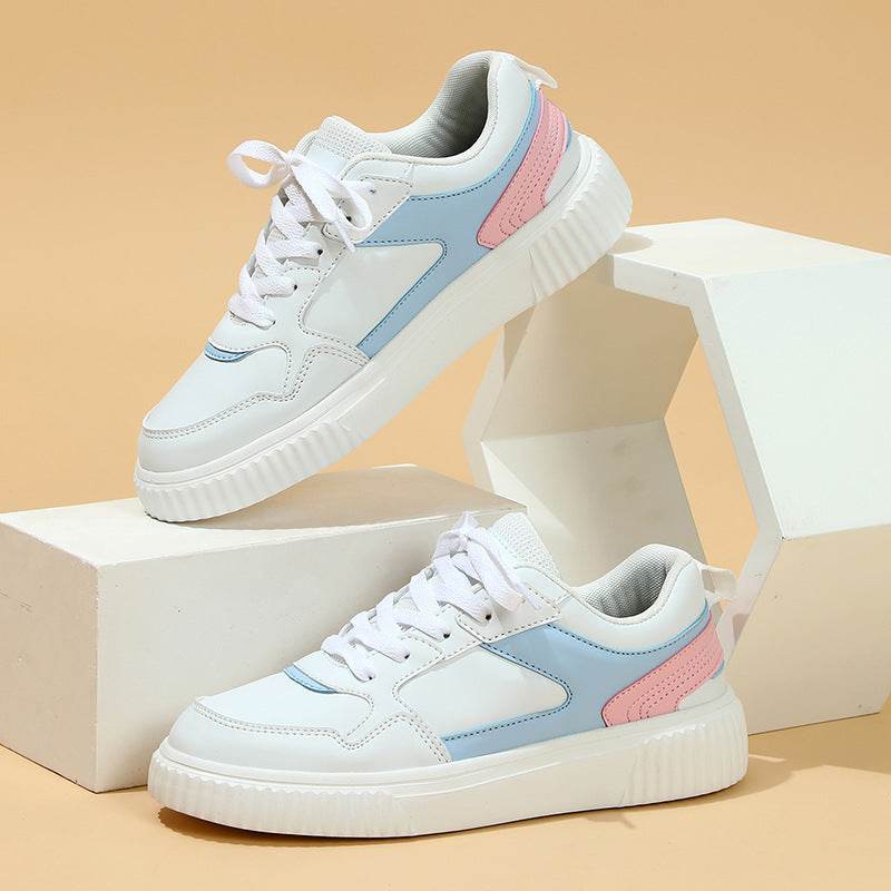 Platform Fashion Lace-up Casual Sneaker Soft Bottom Comfortable - MYLUXURY LANE ENTERPRISE