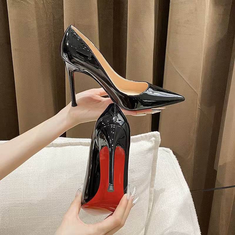 French Pointed Toe Shallow Mouth Etiquette Business Temperament Pumps - MYLUXURY LANE ENTERPRISE