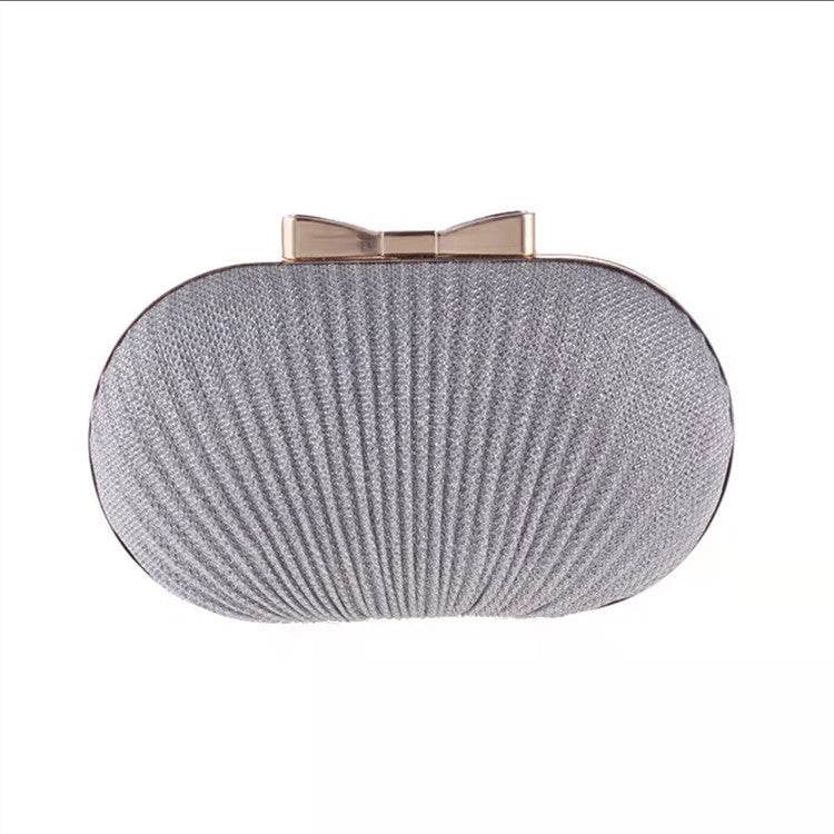 Fashion Pleated Butterfly Goose Egg Dinner Bag - MYLUXURY LANE ENTERPRISE