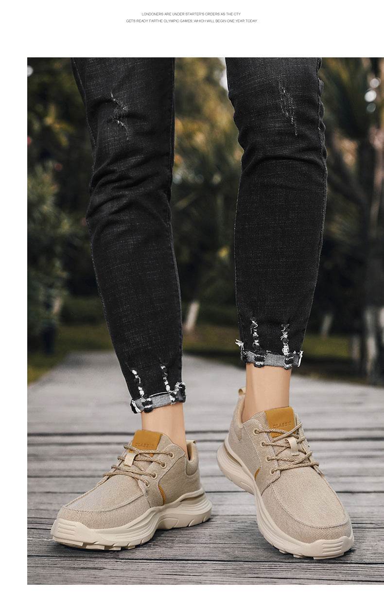 Large Size Canvas Outdoor Sports Walking Shoes - MYLUXURY LANE ENTERPRISE