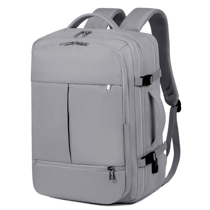Large Capacity Backpack For Women Men Multiple Pockets And Zippers Versatile Computer Bags Business Travel Backpack - MYLUXURY LANE ENTERPRISE