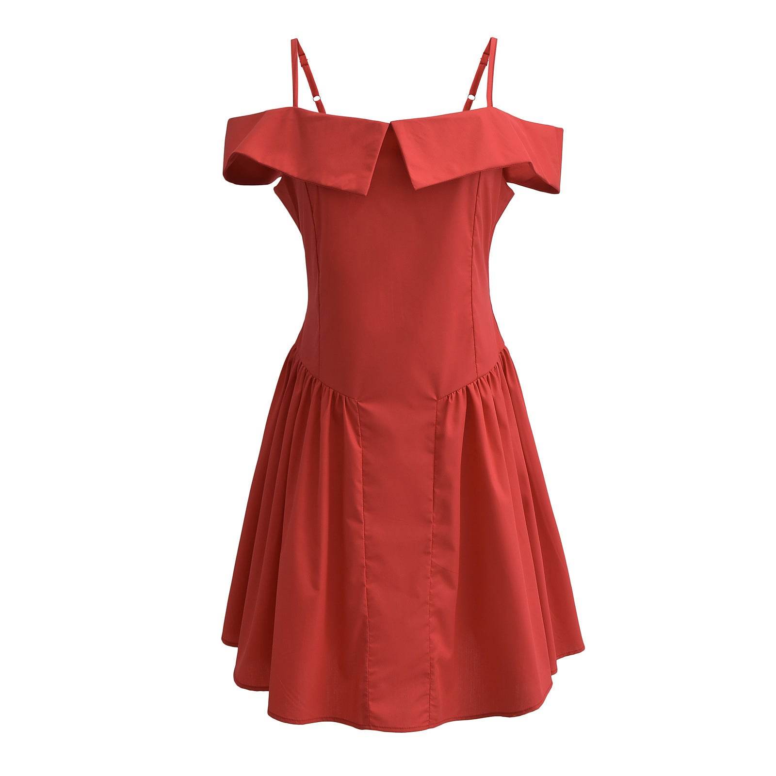 Women's Sling Dress Summer High Waist Slimming - MYLUXURY LANE ENTERPRISE