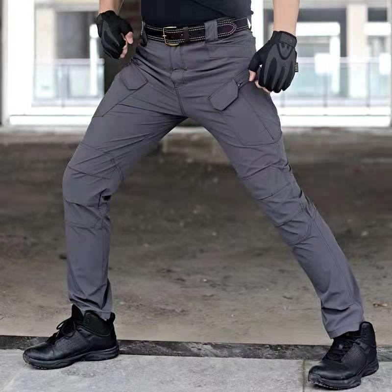 Thin Stretch Comfortable Trousers Outdoor Tactics More Than Breathable Quick-drying Pants Pockets - MYLUXURY LANE ENTERPRISE