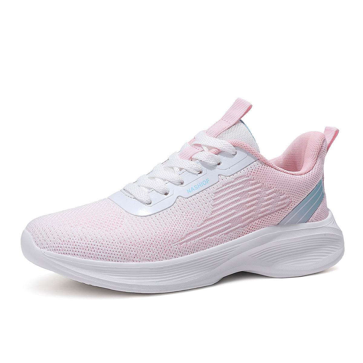 Flyknit Sports Soft Bottom Women's Shoes Lightweight - MYLUXURY LANE ENTERPRISE
