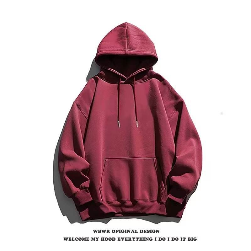 Sweater Men's Fashionable Solid Color Hooded - MYLUXURY LANE ENTERPRISE