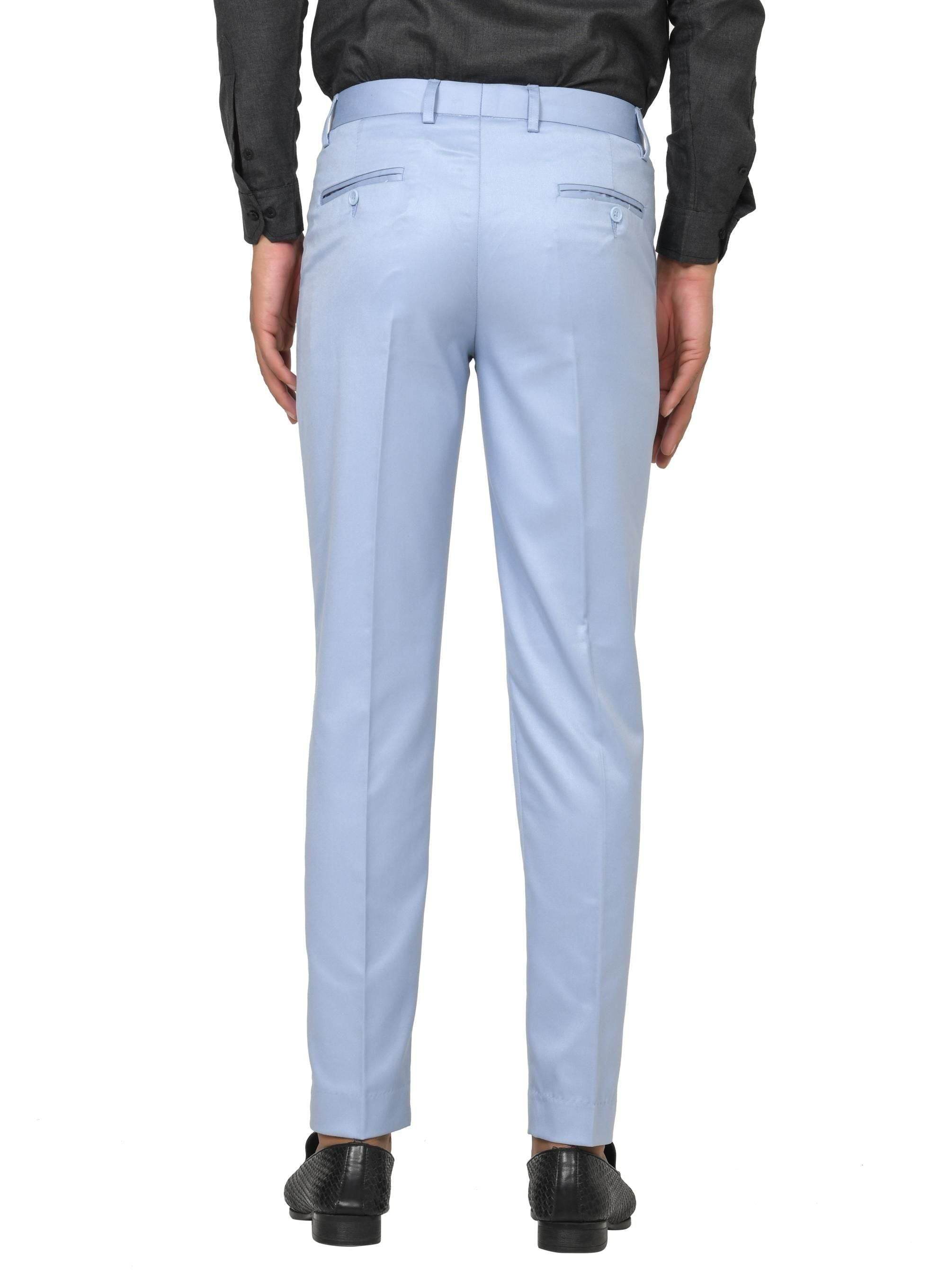 Mens Poly Viscose Formal Trousers - MYLUXURY LANE ENTERPRISE