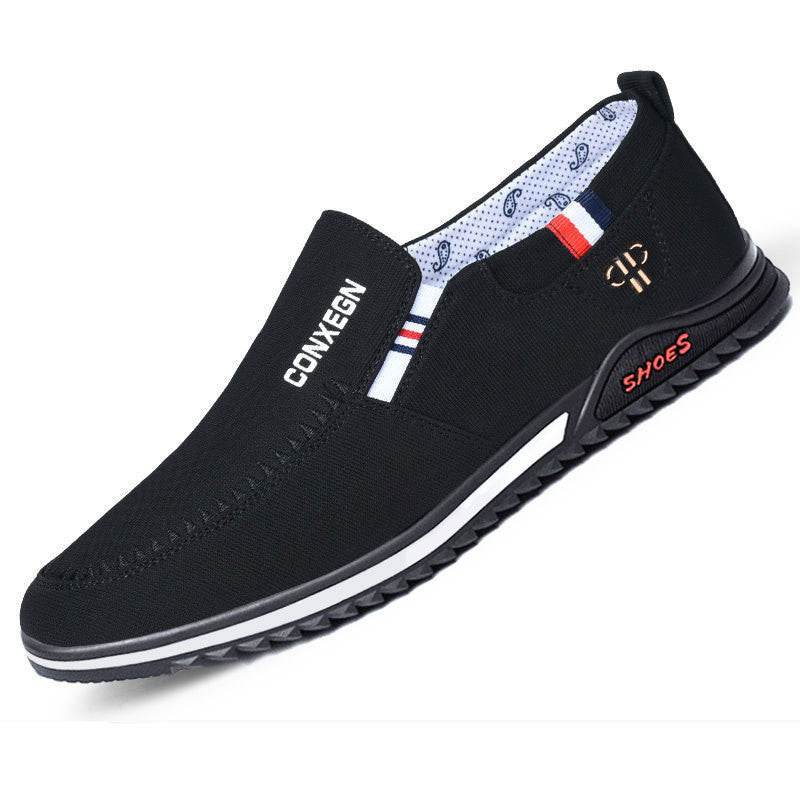 Old Beijing Cloth Shoes Men's Linen Canvas Breathable - MYLUXURY LANE ENTERPRISE