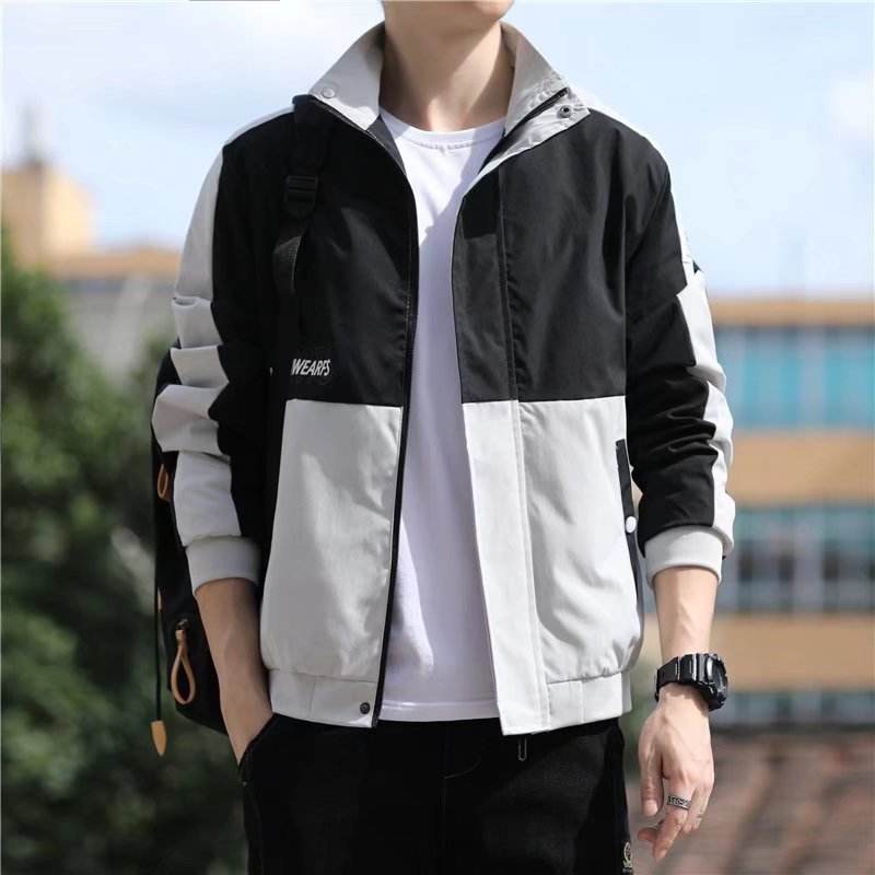 Trendy Men's Stand Collar Jacket - MYLUXURY LANE ENTERPRISE