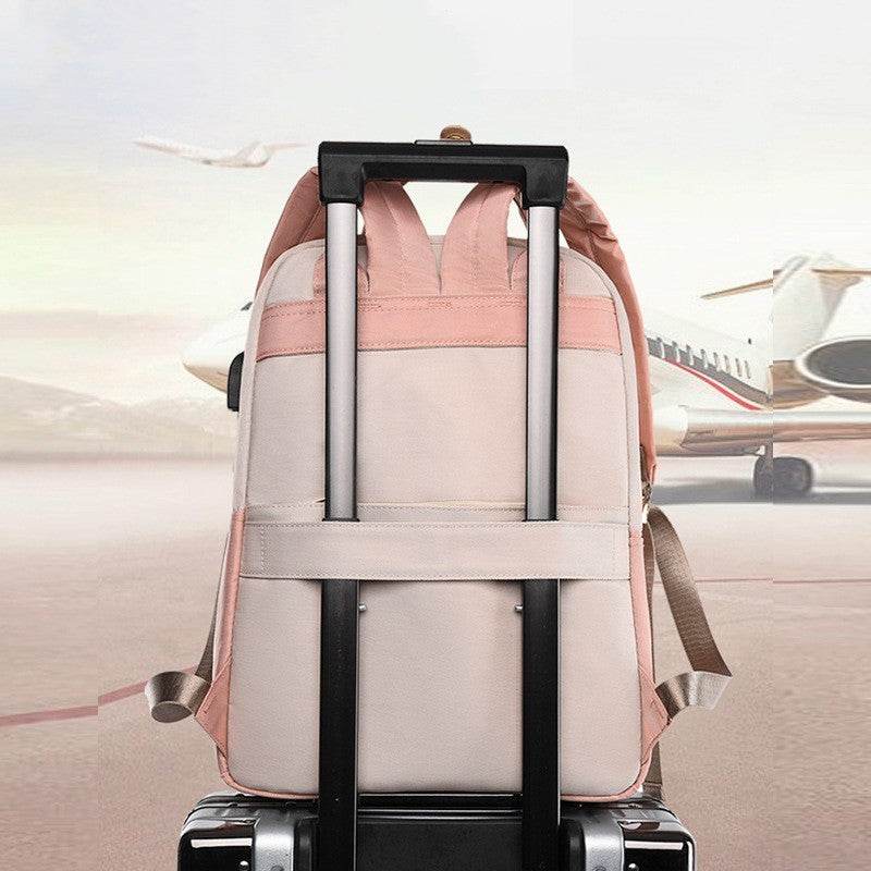 Fashionable USB Rechargeable Backpack Computer Bag - MYLUXURY LANE ENTERPRISE