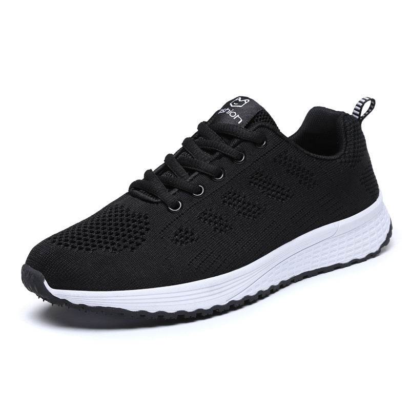 Plus Size Spring And Autumn Sneakers Women's Fly-kit Mesh Women's Shoes - MYLUXURY LANE ENTERPRISE