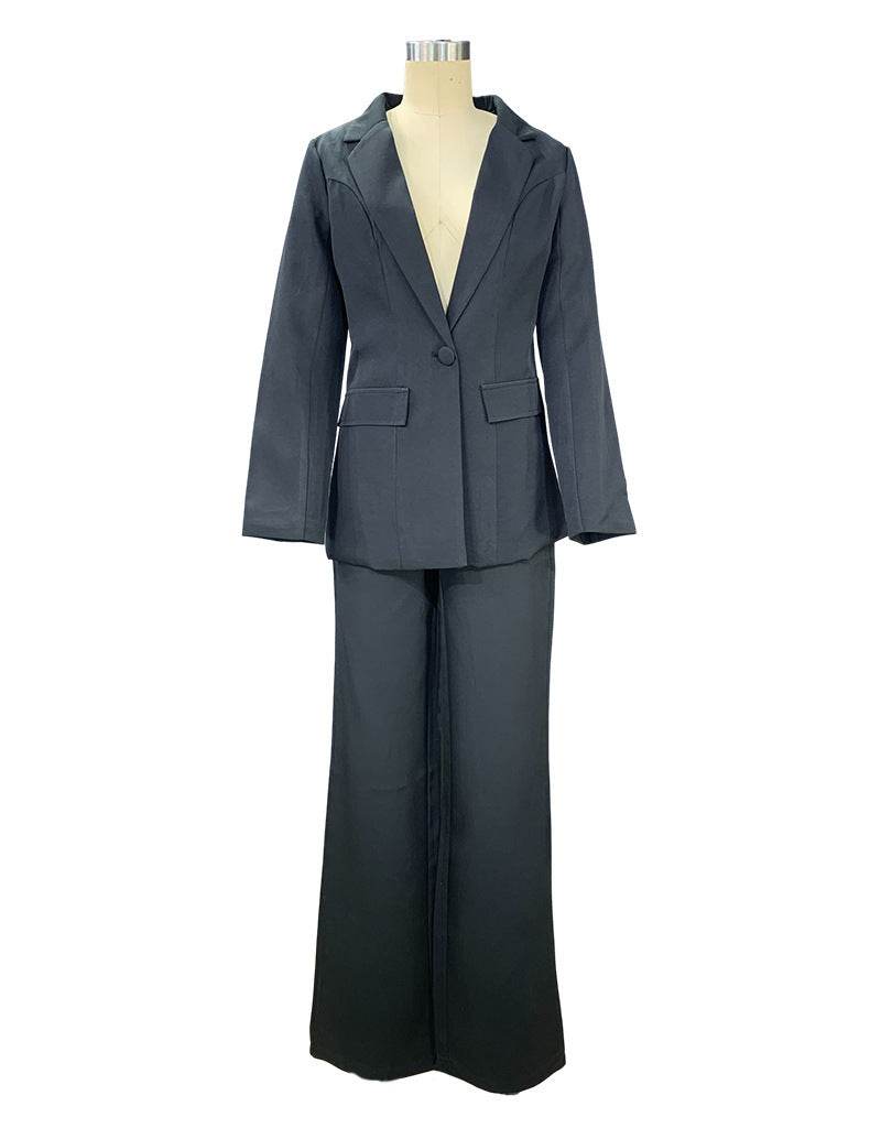 Fashion Business Women's Clothing Long Sleeve Trousers Suit - MYLUXURY LANE ENTERPRISE