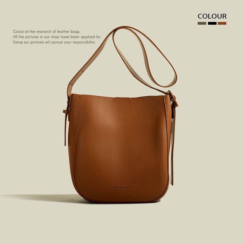 One Shoulder Cross Body Bucket Bag Women - MYLUXURY LANE ENTERPRISE