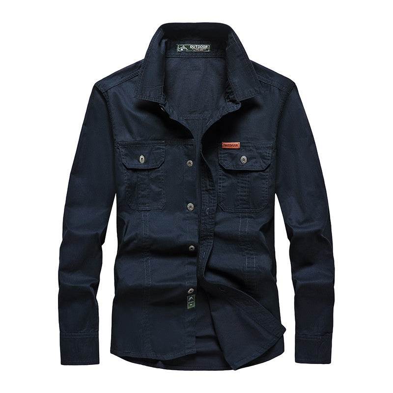 Men's Long Sleeve Shirt Casual - MYLUXURY LANE ENTERPRISE