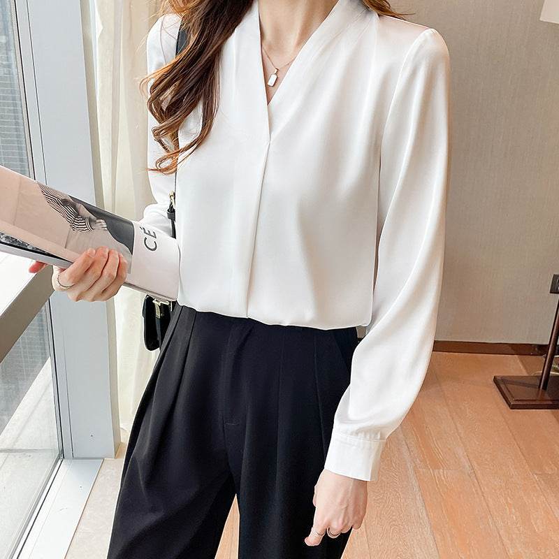 French Satin Top Women's Thin Design - MYLUXURY LANE ENTERPRISE