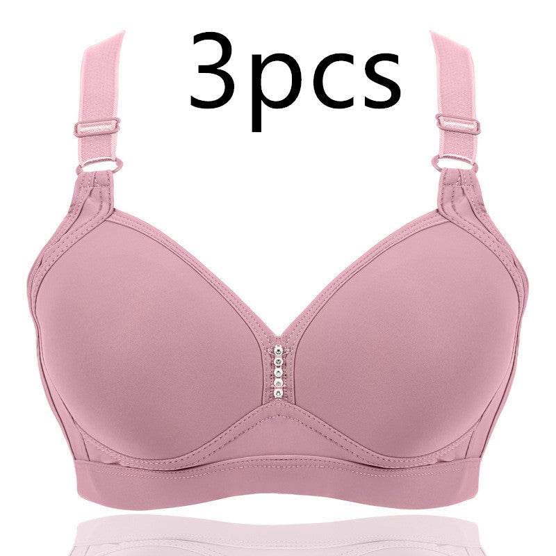 Large Size Thin Non-Wireless Cotton Bra Cotton - MYLUXURY LANE ENTERPRISE