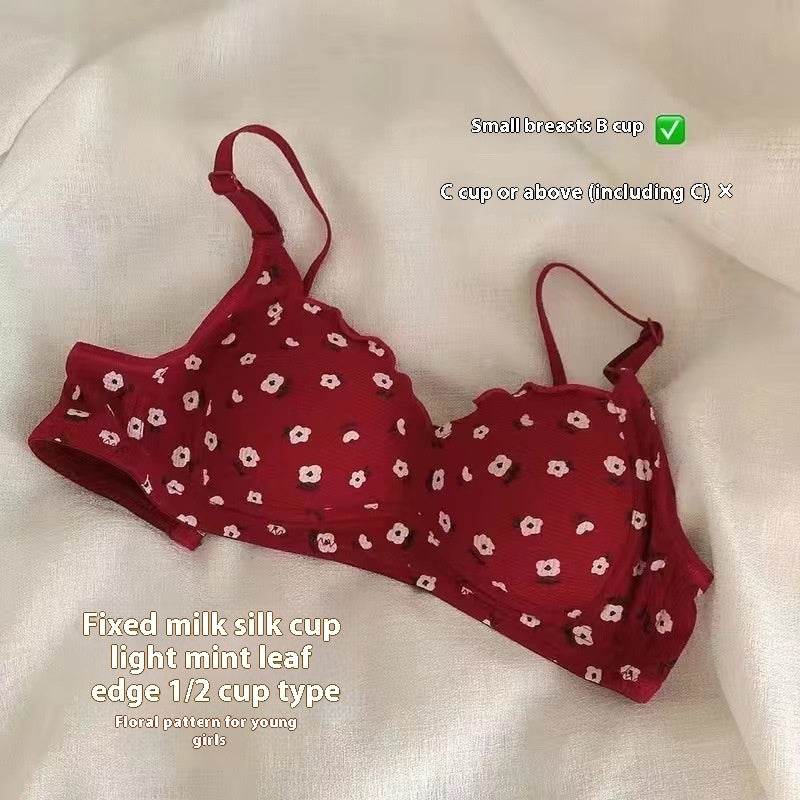 No Steel Ring Thin Underwear Gathering Bra - MYLUXURY LANE ENTERPRISE
