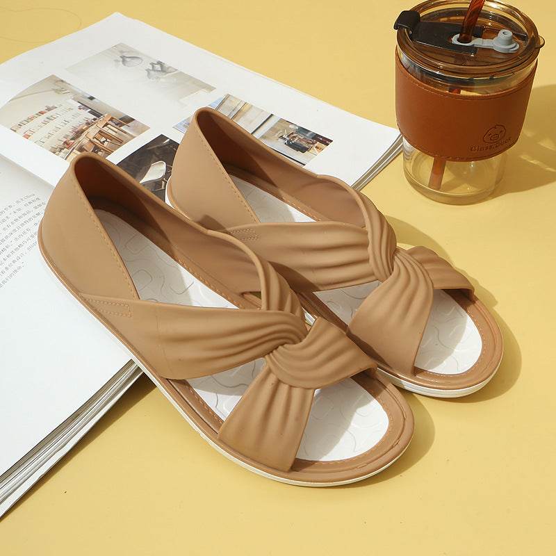 Flat Casual Women's Summer Flat Sandals Slippers - MYLUXURY LANE ENTERPRISE
