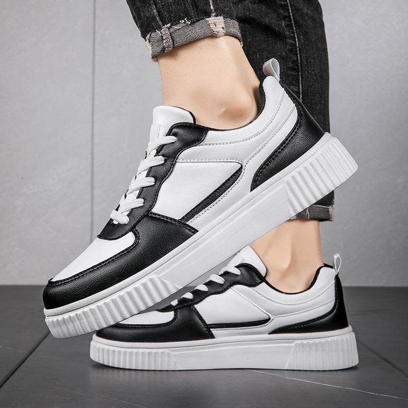 Autumn New Breathable White Shoes For Students Korean Style Trendy All-Match Platform Sports Casual - MYLUXURY LANE ENTERPRISE