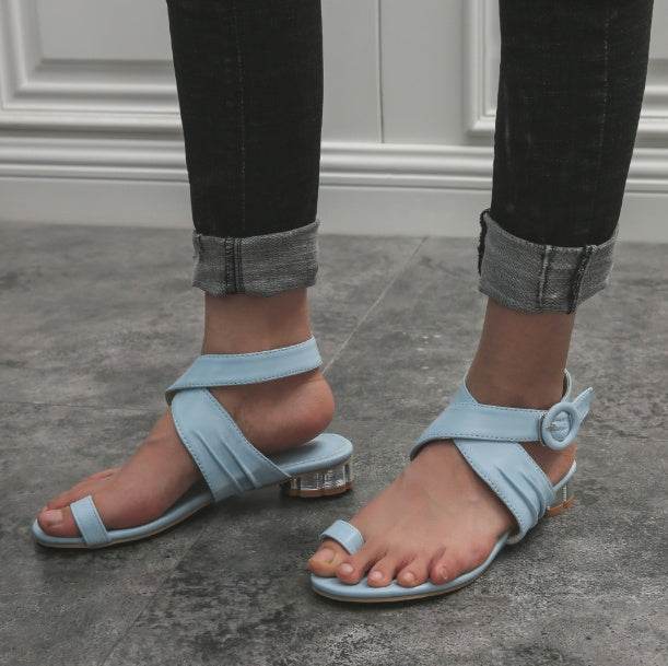 Toe low heel stiletto - MYLUXURY LANE ENTERPRISE