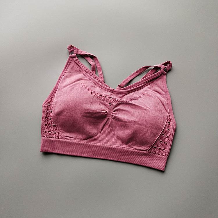 Elastic seamless sports bra - MYLUXURY LANE ENTERPRISE
