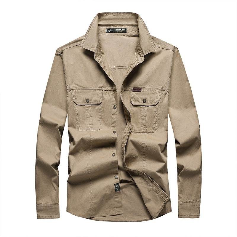 Men's Long Sleeve Shirt Casual - MYLUXURY LANE ENTERPRISE